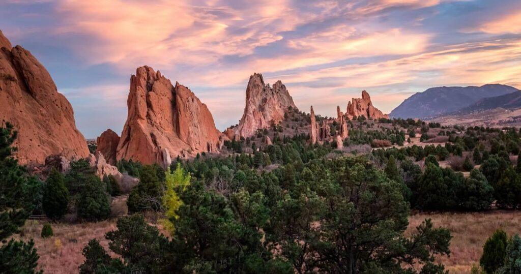 Garden of the Gods in Colorado Springs