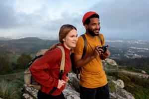 couple hiking