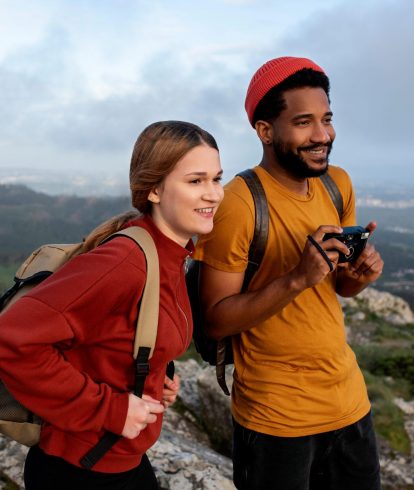 couple hiking